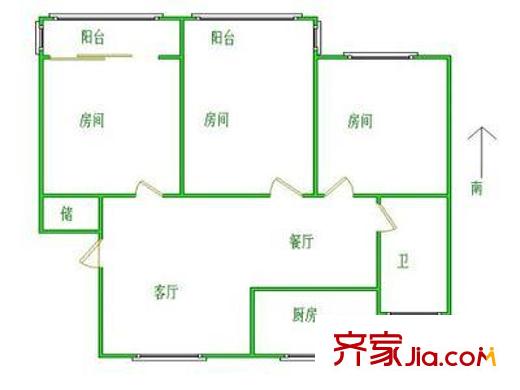 水香公寓 戶型圖