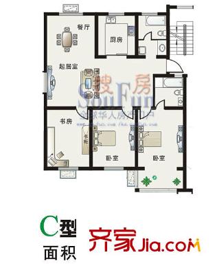 昆山 富澤苑 戶型圖