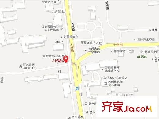 人民路222號交通圖