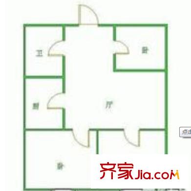 蓮香新村北區(qū)戶(hù)型圖戶(hù)型圖 3室1廳1衛(wèi)1廚