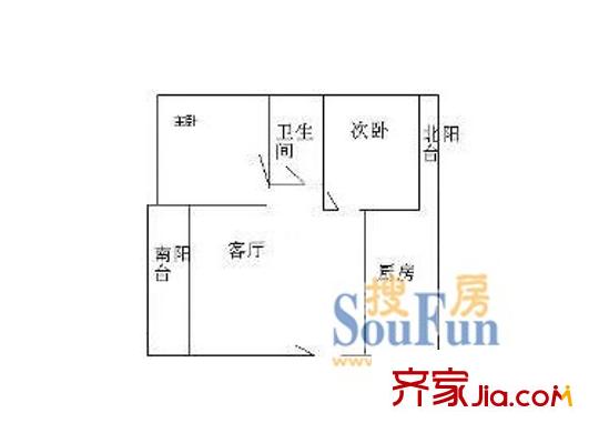 新思家園 戶型圖