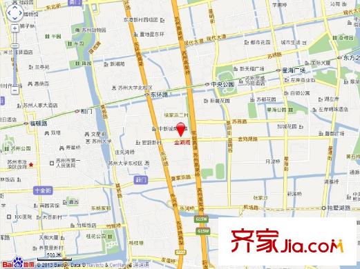金湖閣交通圖