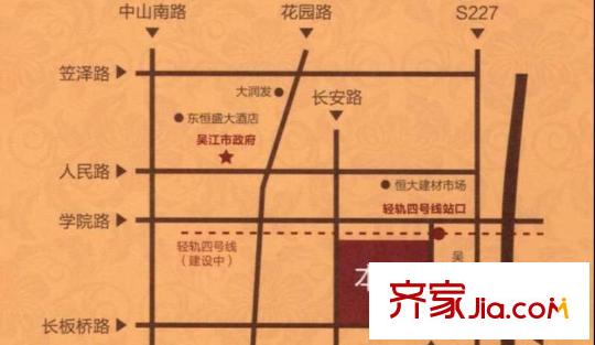 星寶花園交通圖交通示意圖