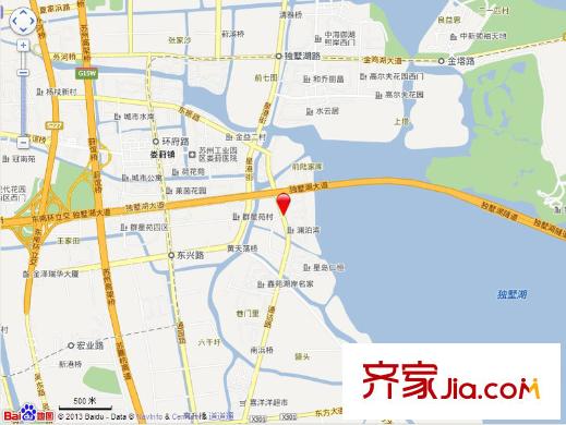 恒熙湖庭交通圖