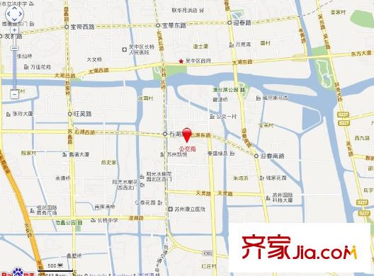 公交苑交通圖