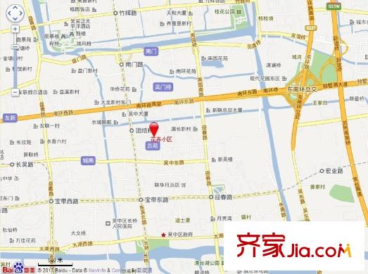 花卉小區(qū)交通圖