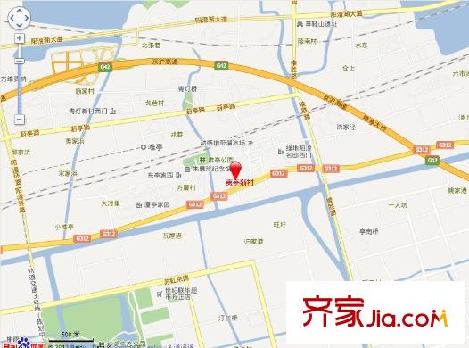 夷亭新村交通圖