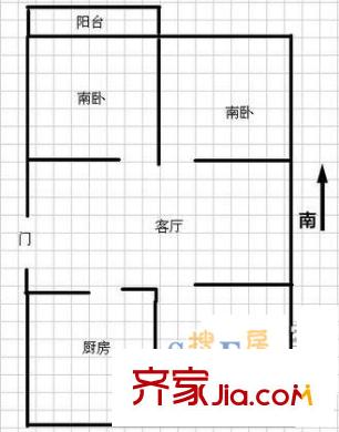 公交苑 戶型圖