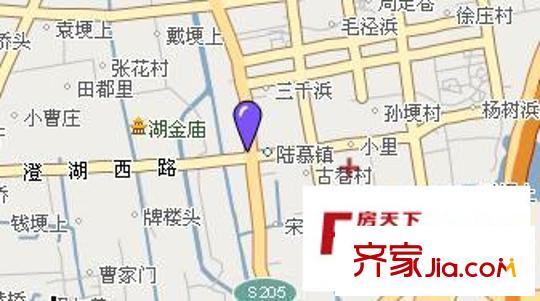 中惠晨曦印象三期交通圖