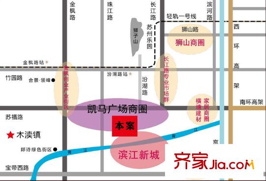 悠尚生活廣場交通圖