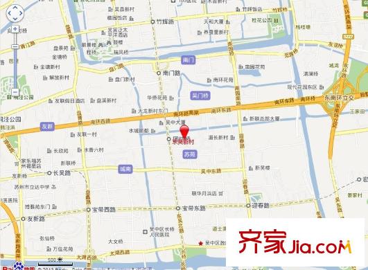 東吳新村交通圖