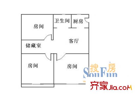東吳新村三室一廳一衛(wèi)一廚