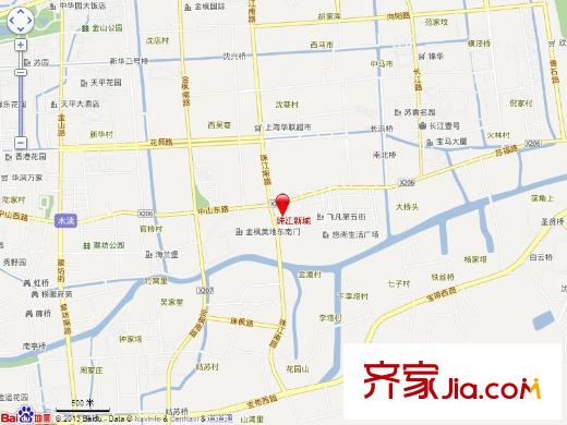 珠江新城交通圖