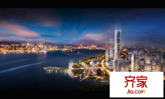 綠地中心1號(hào)公館公寓外景圖 