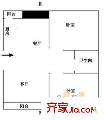  金利花園 戶型圖