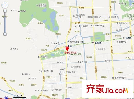 香榭假日山莊交通圖