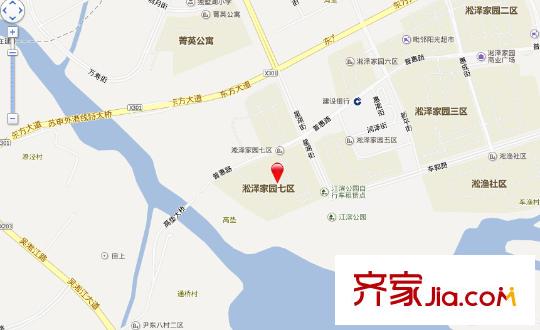 淞澤家園七區(qū)交通圖