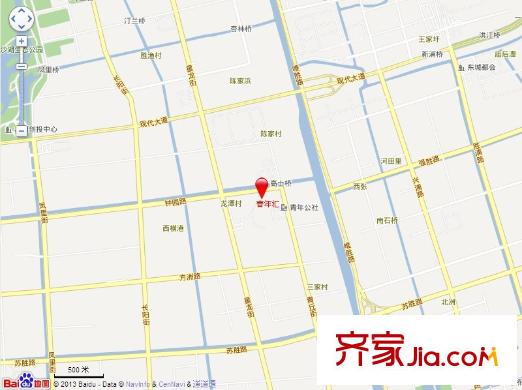 青年匯交通圖