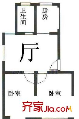 綠地中心1號(hào)公館公寓 戶型圖