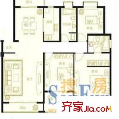 金利花園 戶型圖