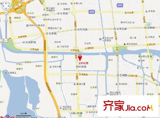 金利花園交通圖