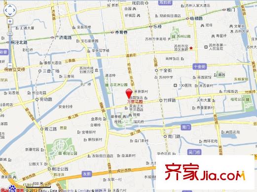 萬麗花園交通圖