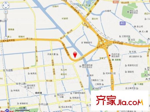 高新地產(chǎn)天之運(yùn)交通圖