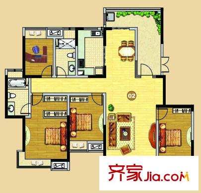 云山詩意 戶型圖