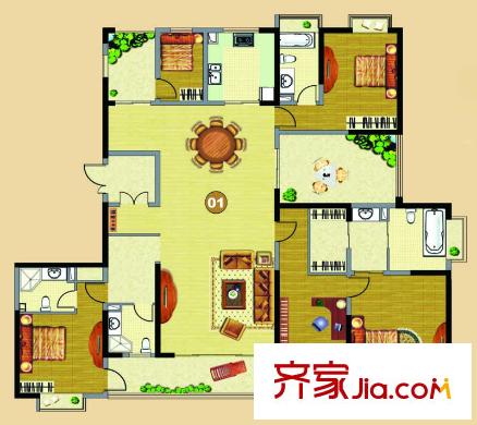 云山詩意 戶型圖