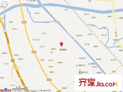 運(yùn)河新村交通圖