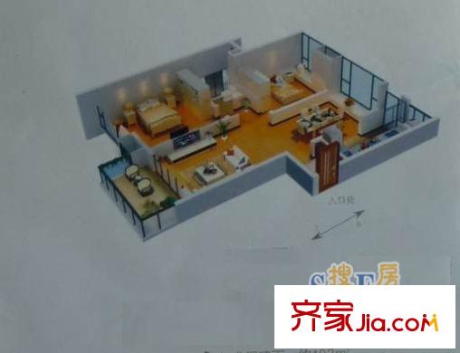 金陵花園 戶型圖