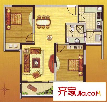 云山詩意 戶型圖