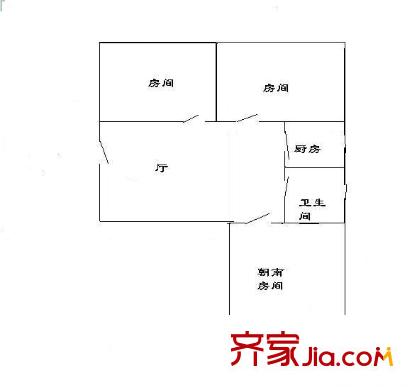 光福教師新村戶型圖戶型圖 3室1廳1衛(wèi)1廚