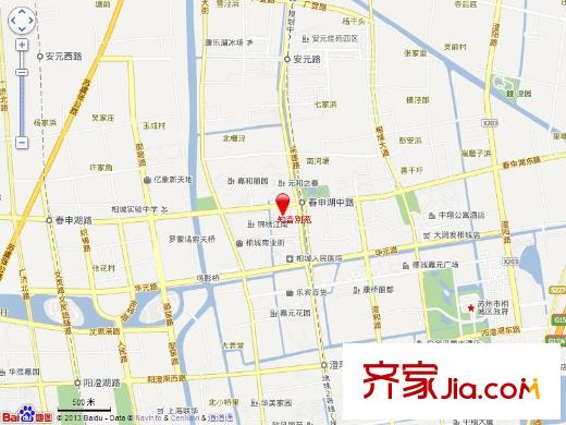 知音別苑交通圖
