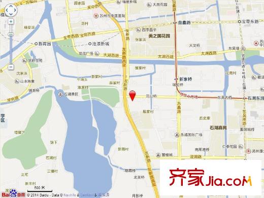 萬(wàn)達(dá)華府交通圖