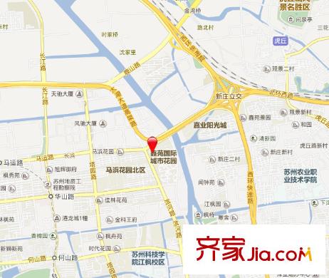 藍(lán)天廣場(chǎng)公寓交通圖