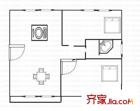 梅石小區(qū) 戶型圖