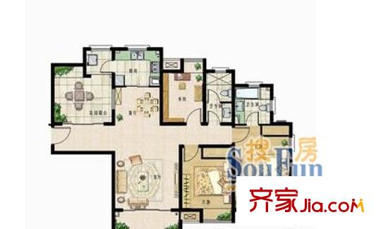  東渡海派青城 戶型圖
