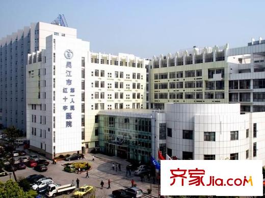 奧林運河灣配套圖小區(qū)附近吳江第一人民醫(yī)院