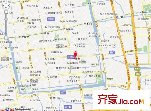 十全街小區(qū)交通圖