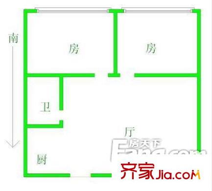 家悅花園 戶型圖