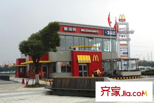 世茂蝶湖灣配套圖附近麥當勞餐廳