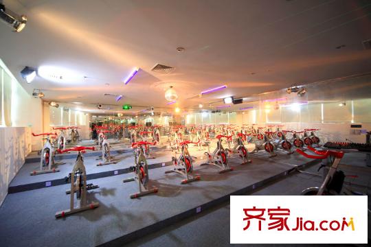 世茂蝶湖灣配套圖小區(qū)會所健身區(qū)2010-11
