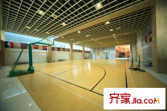 世茂蝶湖灣配套圖小區(qū)會所籃球館2010-11