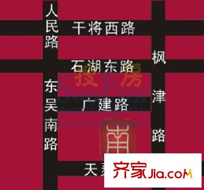 南城麗景交通圖