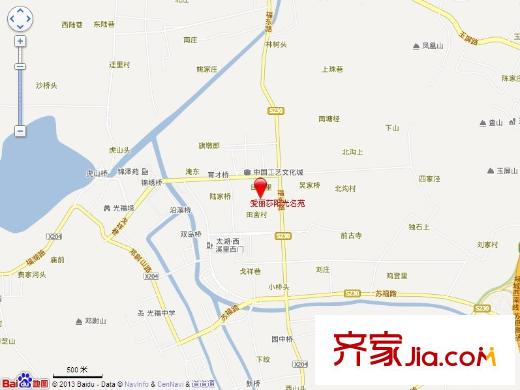 愛(ài)麗莎陽(yáng)光名苑交通圖