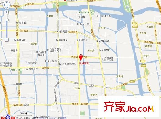 南城麗景交通圖
