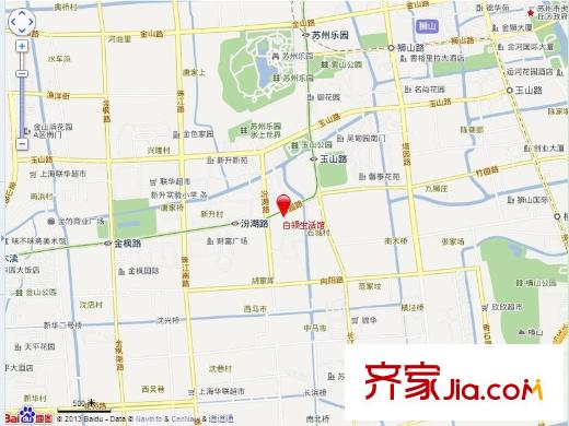 白領生活館交通圖