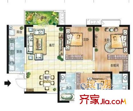 新景苑 戶型圖