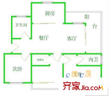 新景苑 戶型圖
